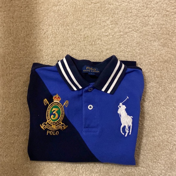 Polo long sleeve for boys 5 years old - Picture 3 of 3